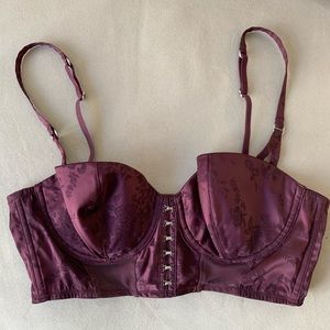 Victoria’s Secret purple bustier